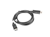 CABLE V1.1 DISPLAYPORT LANBERG MACHO/HDMI MACHO 1.8M NEGRO