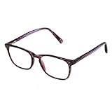 Foster Grant Coloread Purple-Patterned Elana Women’s Reading Glasses +1.25