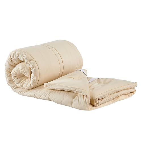 Sleep & Beyond 60 by 80-Inch Organic Merino Wool...