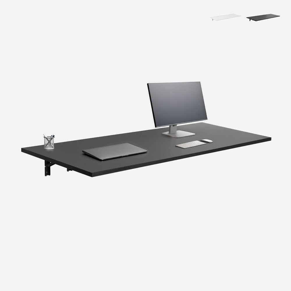 Jeremy+ mesa de escritorio abatible de pared plegable 140x60cm