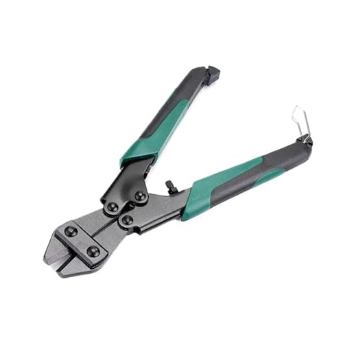 Cortador De Pernos Acero Al Manganeso Cr-V Y 65, Alicates Abrazadera Cable, Herramientas Manuales Multifunción, Mini Tijeras Trinquete 8 Pulgadas FáCil De Usar(65 manganese steel)