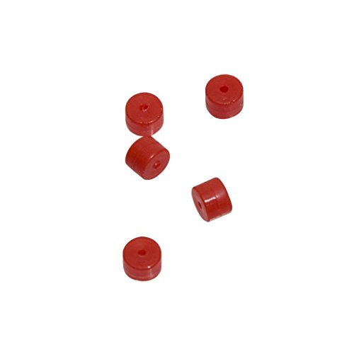 October Mountain Products Turbo Button 2.0 (5 Pack - Red)