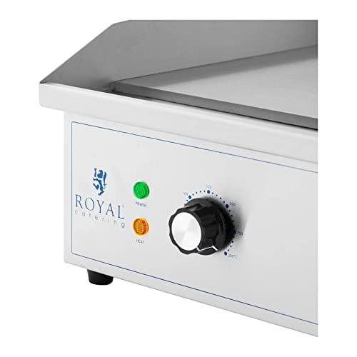 Royal Catering RCPG51-S Elektrische grillplaat, 727 x 420 mm, glad, 4400 W, grillplaat, braadplaat, elektrisch - Afbeelding 3