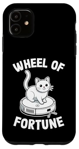Wheel Of Fortune Robot Aspirapolvere Divertente Gatto Custodia per iPhone 11
