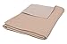 ULLENBOOM ® Coperta per bambini 70x100 cm in beige (Made in EU) - Coperta per bambini in cotone e pile ÖkoTex, adatta per il passeggino o come coperta da gioco, disegno: cialda