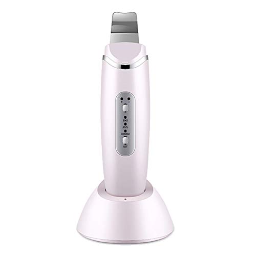 Ultrasonic Skin Scrubber Spatula&Face Electric Infusion Exfoliation Facial Lifting Facial Skin Scrubber Electric SPA Gentle Blackhead Remover