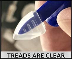 TAKTIKAL Dr. McHenry's Dog Toe Treads Set of 24, Adhesive, Cleaning Brush, Senior Dog Traction Mobility Support, Small Kit- Weight: 8-16 lbs. Net Weight 1.6 oz.