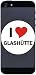 Produktbild I Love Aufkleber 7 cm mit Stadtname GLASHUETTE - Decal - Sticker - Handy - Handyskin - Handyaufkleber - Telefonaufkleber - JDM - Die Cut - OEM
