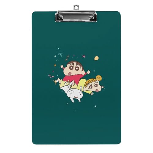 クレヨンしんちゃん バインダー A4 クリップボード クリップファイル 事務用品 入職プレゼント ファイル 多機能 ファイルボード 伝票ホルダー 書類整理 会議パッド オフィス用品
