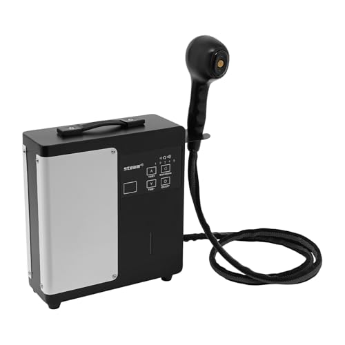 Nano Hair Steamer, 1250W Professional Hair Steamer for Deep Conditioning, 5-Level Mist Adjustment, Nano Spray Hair Care Machine for Salon & Home Use