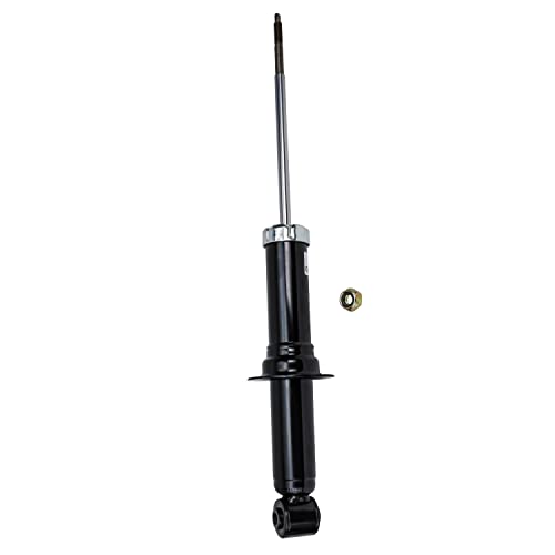Image of Detroit Axle - Pair Rear Shocks for Jeep 2007-2010 Patriot Compass, 2007-2012 Dodge Caliber, 2 Shock Absorbers Assembly 2008 2009 Replacement