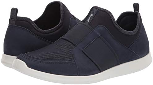 ECCO womens Sense Ii Band Slip on Sneaker, Night Sky Nubuck Textile, 8-8.5 US | Image 6