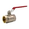 VARIOSAN Kugelhahn 13323, 3/4″ IG/IG, DN20, Messing, voller Durchgang, Hebelgriff