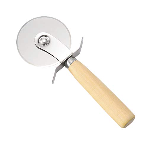 Yagoal Cortador Pizza Cortapizza Rueda de Pizza Cortador Pizza Rueda de Pizza Rueda de Corte Pizza con Cuchillo Cortador de Pizza Antideslizante Cover