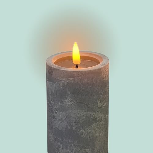 Velas LED Relaxdays para decorar tu salón con luz cálida 6