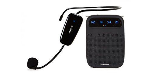 FONESTAR Amplificador portátil alto - Voz - W 18 W MAX. MICRÓFONO INALâmBRICO UHF gravador / leitor USB/micro-SD/MP3 Bat 2000MAH