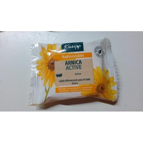 Kneipp Juego de 6 piedras para baño Arnica 80 g