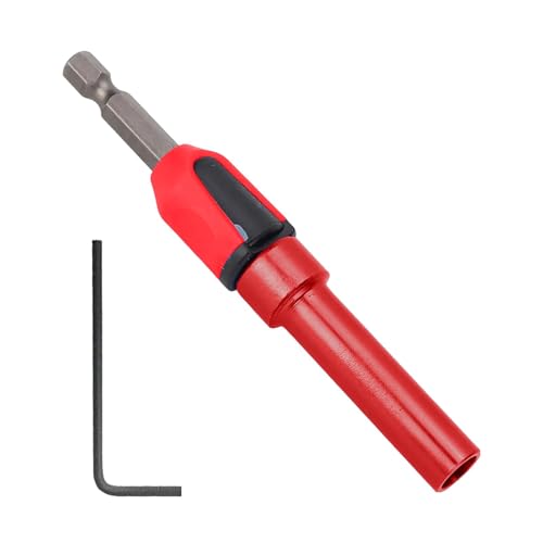 Mezclas de zócalo del destornillador - Adaptadores de extensión de espejo de aleación de aluminio de aluminio, diseño antivibración | Compatible con la mayoría de motocicletas, scooters y b