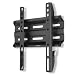 Produktbild Hama TV Wandhalterung (TV Wandhalterung 48 Zoll, VESA 50x50 bis VESA 200x200, bis 25 kg, Wandabstand 2,3 cm, flach, starr, fest, mit Fischer Dübeln, Wandhalterung Fernseher) schwarz