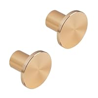 JS Wall Hooks - Heavy Duty Coat & Towel Hooks for Clothes, Backpack, Purse, Robe, Key, Hat - Wall & Closet Mounts, Rose Gold