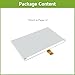 waveshare 7.5inch E-Ink Raw Display Compatible with Raspberry Pi 5/4B/3B/Zero/Zero W/Zero 2W/Pico/Pico W/Pico WH 800×480 Resolution with SPI Interface Without PCB