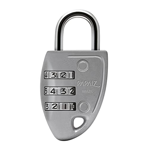 Cadeado De Segredo, Papaiz, C23, Prata