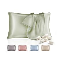 Amazon｜蚕花娘娘 片面100%6A級天然シルク 枕カバー43×63cm 封筒式 冷