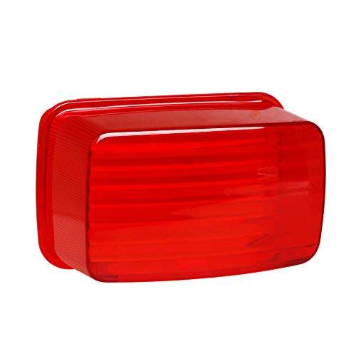 Nthreeauto Rear Tail Light Lens Cover Red Motorcycle Taillight Lenses Compatible With Yamaha Grizzly Kodiak Bigbear Bruin Rhino 450 660 #TOP1