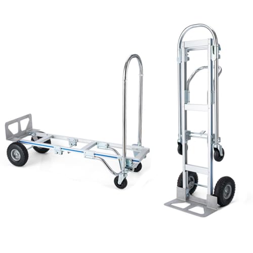 Carretilla Convertible de 2 en 1, Aluminio, Capacidad 1000 lb miniatura 1