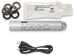 Onset HOBO U12-015 Stainless Steel Temperature Data Logger w/USB Cable