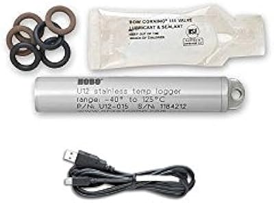 Onset HOBO U12-015 Stainless Steel Temperature Data Logger w/USB Cable