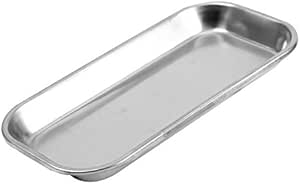 Vassoio Rettangolare In Acciaio Inox - Argentato - HOME | H&M IT - Foto 4