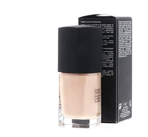 Nars Sheer Glow Foundation - Santa Fe (Medium 2 - Medium With Peachy Undertone) 30Ml/1Oz #TOP6