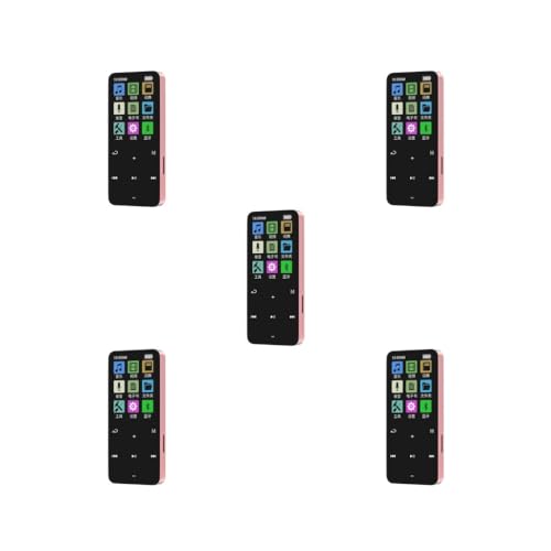 Lecteur MP3 Bluetooth 8 Go rose cadeau parfait pour enfants et ados lot de 5