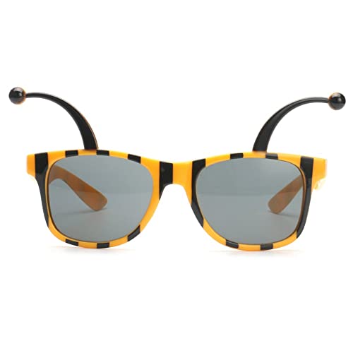Biene Brille Foto Requisiten Brille Lustige Wabenkostüm Brille Neuheit Tiere Sonnenbrille Für Halloween Cocktailparty Cover