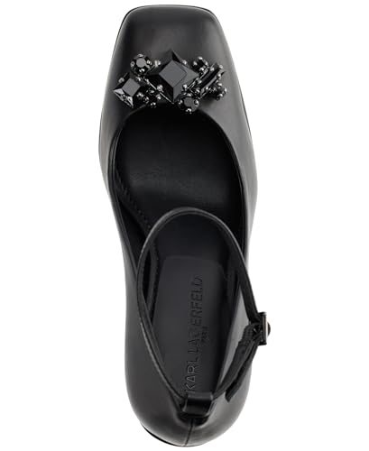 Karl Lagerfeld Paris Women's Varun Platform Ankle Pump4
