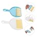 FOMIYES 2set Mini Dustpan and Brush Set for Boys and Girls Portable Hand Broom Dustpan for Cleaning Desktops Keyboards and Small Spaces Vibrant Colors for Fun Household Chores