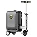 Airwheel SE3SL Lightweight Rideable Luggage Portable Riding Suitcase APP Control Carry-on Luggage, 6.8kg Ultra-Light for Travel (Black)