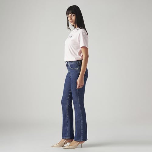 Image of Levi's Women's 725 Flared Fit High Rise Jeans