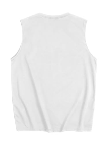 Image of RoseSeek Girl's Letter Graphic Print Cute Tops Short Sleeve Crew Neck Summer T Shirts Trendy Clothes for Girls White 11-12Y