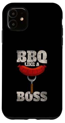 BBQ Like A Boss グリル スマホケース iPhone 11 用
