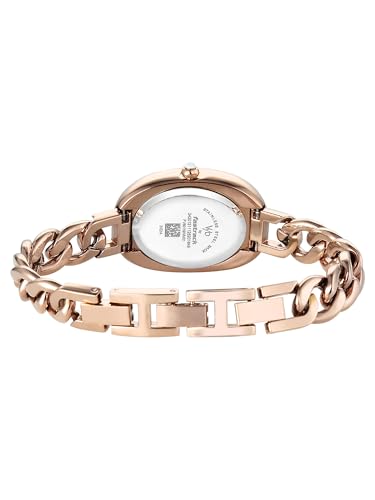 Image of Fastrack Vyb Mirage with Quartz Analog Rose Gold Dial Rose Gold Alloy Strap Watch for Girls - FV60119WM01W