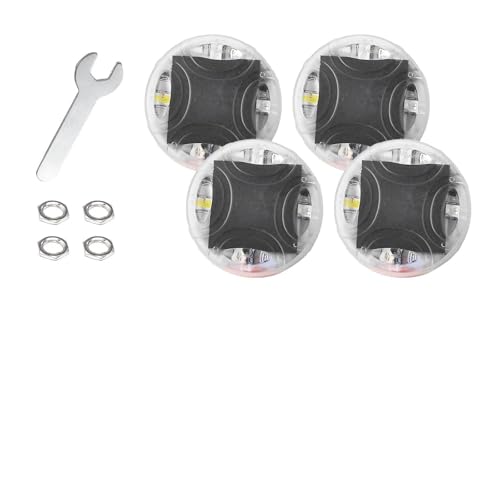 Rdxcv 4 PCS Car Tire Wheel Lights, Colorful Flashing Tire Valve Stem Cap Lights with Motion Sensor, Waterproof Solar Wheel Valve Cap Flash Light for Cars Trucks Motorcycles