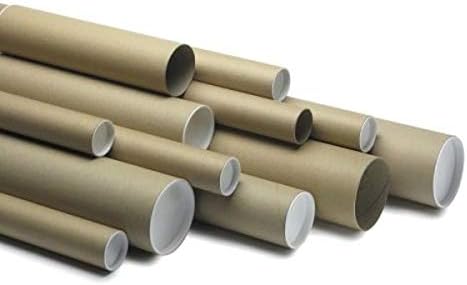 LSM 220401 720 x 100 mm Postal Tube - Brown (Pack of 5)