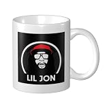 ODFSFFD996 Lil Music Jon Ceramic Mug Personalized Photo Text Design Milk Tea Coffee Cup With Handle 11oz