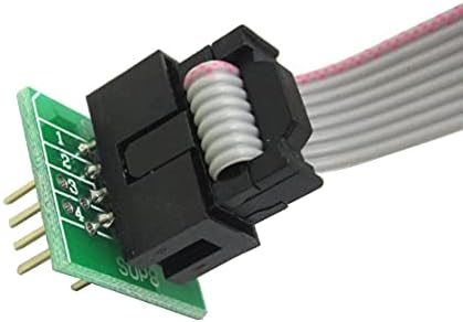 WINGONEER® SOIC8 SOP8 Test Clip For EEPROM 93CXX/25CXX/24CXX in-circuit programming+2 adapters