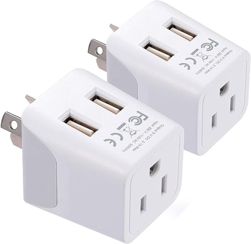 Ceptics CTU-16-2PK Australia, New Zealand, China Travel Adapter Plug cover