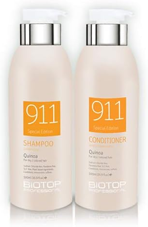 BIOTOP PROFESSIONAL 911 QUINOA DUO SHAMPOO, CONDITIONER 500ML