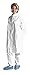 Dupont IC270BWHSM0030CS Tyvek IsoClean Frock, White, SM, Clean and Sterile (Pack of 30)
