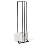 HONZUEN Metal Hanger Stacker, 32 Inch Hanger Storage Organizer Hold up to 120 Velvet Hangers, Clothes Hangers Holder Space Saver for Closet and Laundry, Black